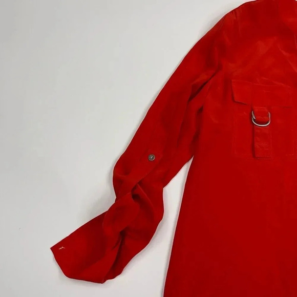 DVF Diane Von Furstenberg “Danielle” 100% Silk Blouse - Picture 4 of 11